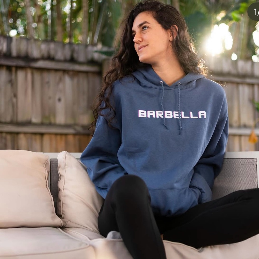 New Women's Navy Hoodie
